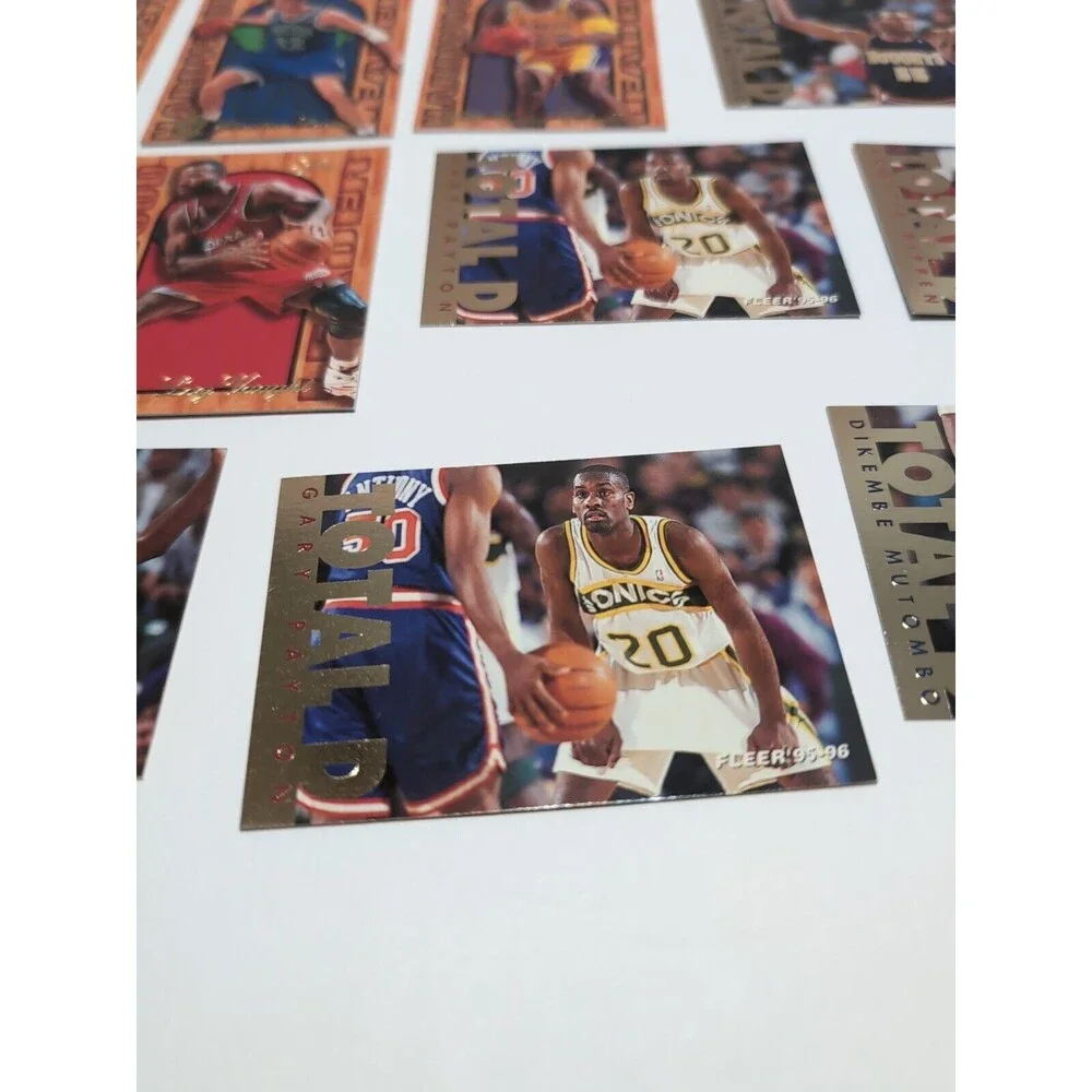 Lot Of Hardwood Leaders & TOTAL D Fleer Flair 95 - 96